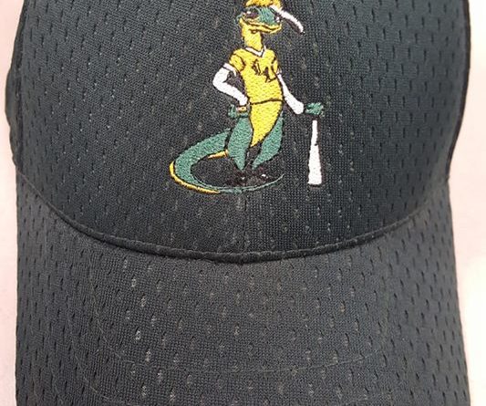 lewisville lizards 2007 green independent minor league baseball cap